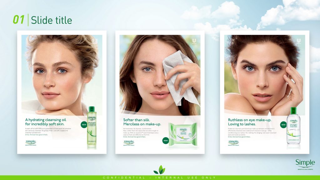 Simple unilever skincare slide 15